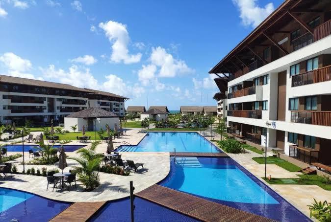 Apartamento Condominio Cupe Beach Living - Beira Mar Порту-де-Галиньяш Экстерьер фото